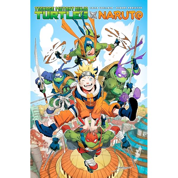 Teenage Mutant Ninja Turtles X Naruto #4 CVR A Jimenez | Amazon.com.br
